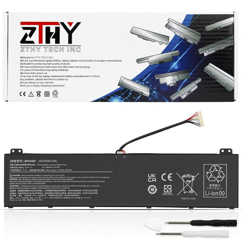 Zthy 90.61wh Ap21a8t Batería P/ Acer Helios Y Predator