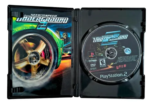 Coleção Need For Speed Underground - Ps2 - Dvd Mídia Física