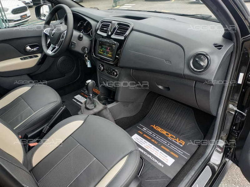 Imagem 14 de 15 de Renault Sandero Sic 16 Cvt (flex) - 2021/2022 - Preto - 1030