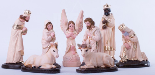 Nacimiento 20cm Crema