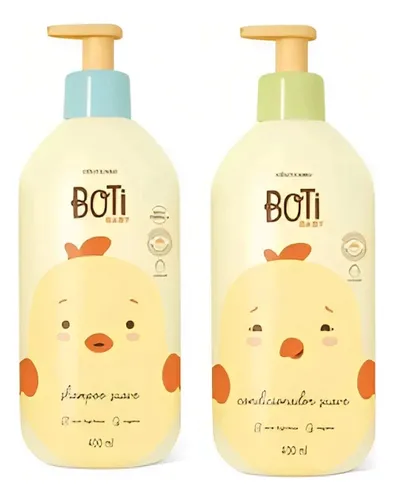 Combo O Boticário Baby Shampoo 400ml e Condicionador 400ml