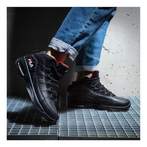 Tenis Fila Eight-five Viz Color Negro Para Caballero I