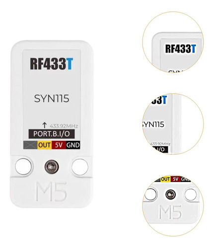 Rf433t Wirelesses Transmisor Rf Professional Con Accesorios