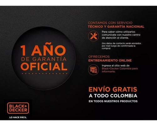 Atornillador Inalámbrico Black + Decker 4.8v 15 Puntas Crv