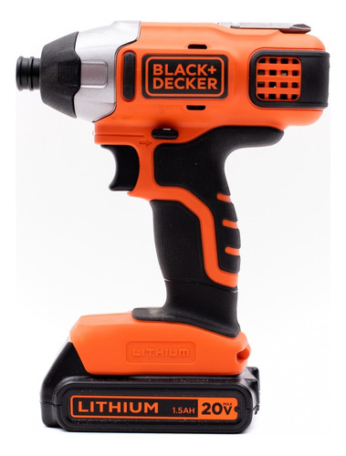 Atornillador De Impacto 1/4  20v Black+decker Bdci20c 