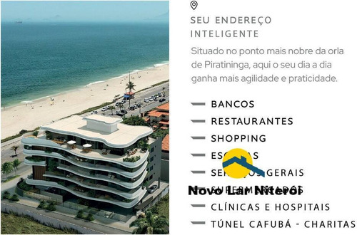 Imagem 9 de 15 de Lançamento Na Praia De Piratininga 3 Quartos Suíte 2 Vaga E Lazer - 352