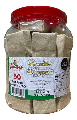 Bocadillo De Guayaba En Hoja De Bijao Tarro