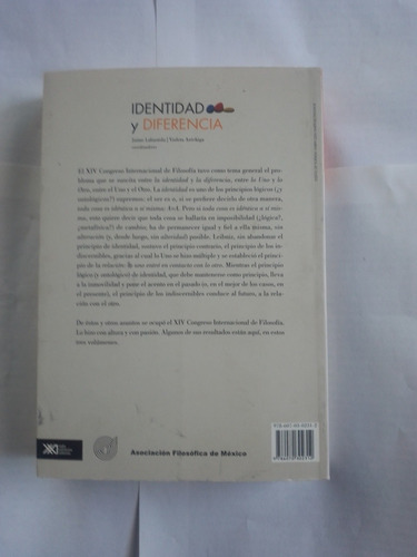 Identidad Y Diferencia. Jaime Labastida | Violeta Aréchiga (Usado)