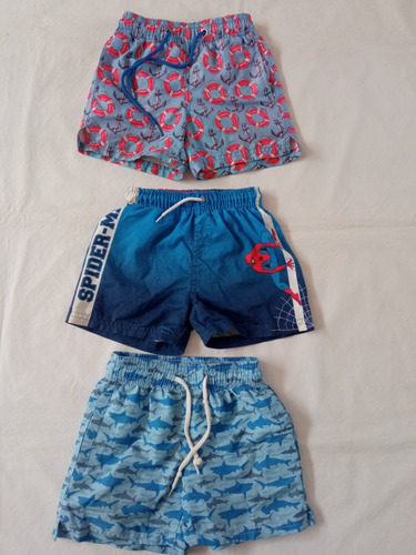 Shorts De Bebé Varón 24 Meses Niño 2 Años Bermuda Baño