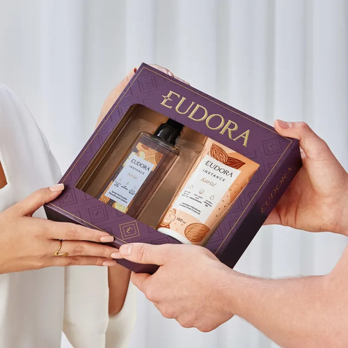 Kit Eudora Instance Karité ( Body Splash+ Loção Hidratante )