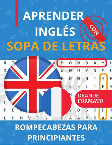 Libro: Aprender Inglés Fácilmente Con Sopa De Letras: Inglés