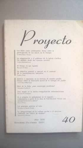 Revista Proyecto 40 - Salesianos