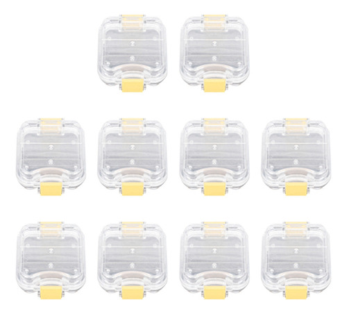 Caja De Dientes De Plástico Para Dentaduras Postizas De 10 P