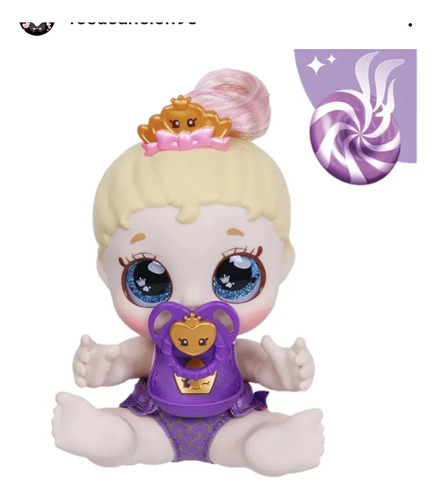 Kindy Kids Muñeca Bebe Tiara Teenie Perfumada 2m