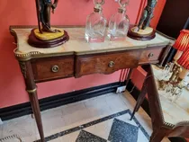 Comprar Antigua Consola O Dressoire Luis Xvi Con Mármol Y Bronce