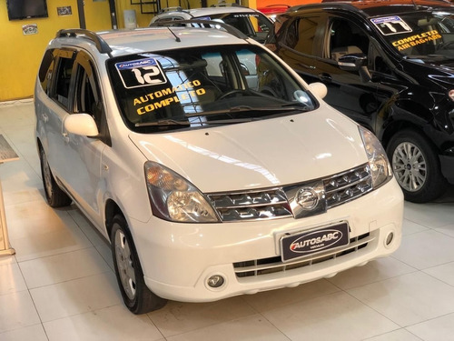 Grand Livina 1.8 Sl 2012 7 Lugares, Completo, Automático!!