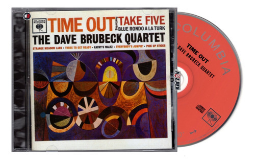 The Dave Brubeck Quartet Time Out Disco Cd Versión Del Álbum Estándar