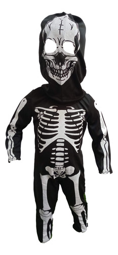 Disfraz Para Niñas Hecho En Venezuela Esqueleto Halloween