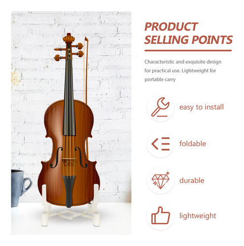 Soporte De Suelo Para Violín Soporte De Violín Portátil