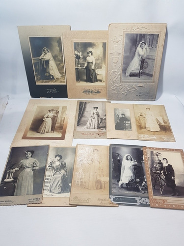 Antiguas Fotos De Estudio Siglo Xix 1900 Mujeres Mag 57431