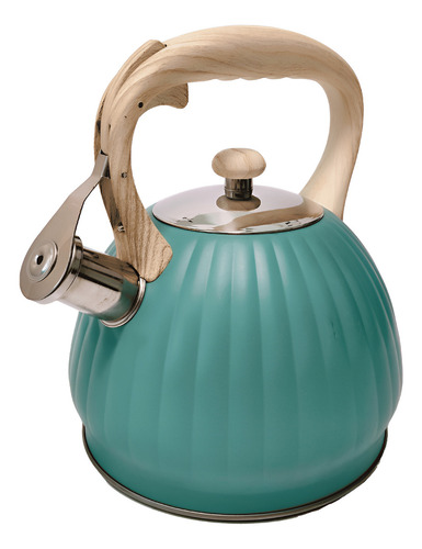 Pava Acero Inoxidable 3 Litros 10359 P Color Verde