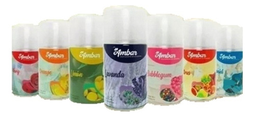 Aromatizante De Ambientes Ambar By Saphirus ( Pack X 18 )
