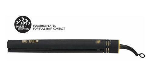 Hot Tools Professional Black Gold Micro-shine Flat Iron, 1 I
