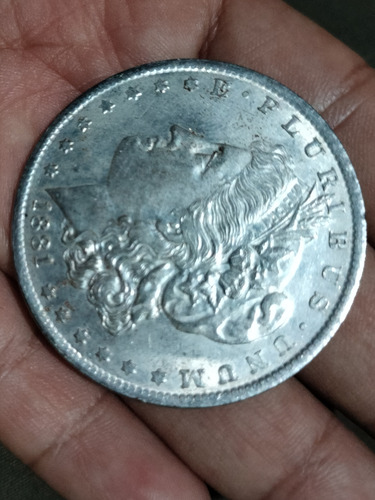 Moneda De Plata One Dollar (Usado)
