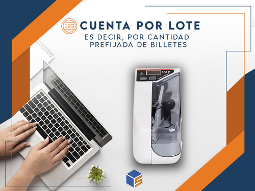 Mini Contadora De Billetes Máquina Cuenta Plata Portatil