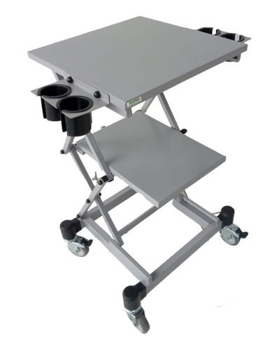 Carrinho Mesa Universal Para Aparelho De Ultrassom Portatil