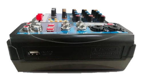 Mezcladora Pasiva Soundtrack Mx-604dsp 16 Efectos/6 Ch/usb