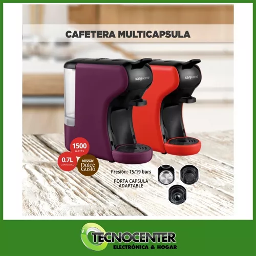 Cafetera Kanji Multicapsula Nespresso Nescafe Dolce Gusto