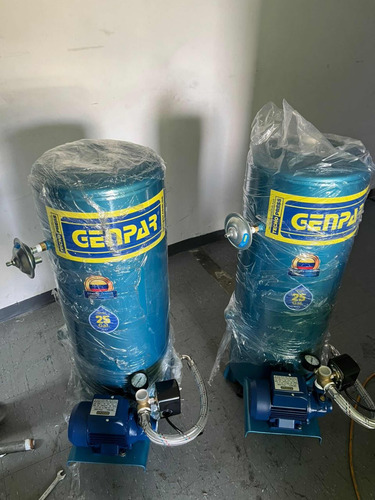 Hidroneumatico Bomba De 1/2 Hp Genpar, 110v. & Pulmon 25 Gal