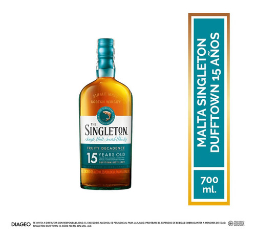 Whisky Singleton Of Dufftown 15 Años - mL a $526