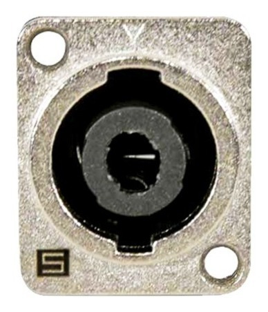 Stagelab Clc S4fm Conector Speakon Hembra De Panel Metalico