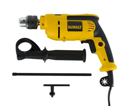 Combo Amoladora Dewalt 4 1/2 + Taladro 13mm Dewalt Dwd024 Color Amarillo Y Negro Frecuencia 50 Hz