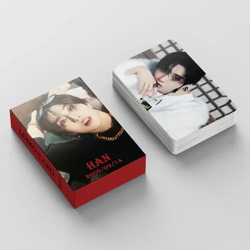 55 Photocards Stray Kids - Han Edition | MercadoLivre