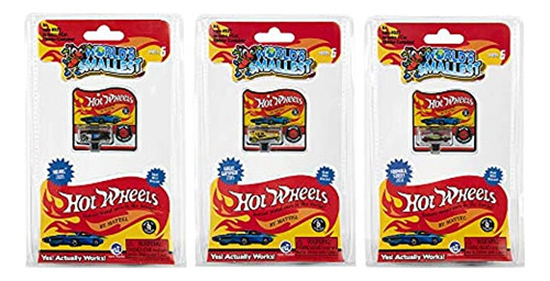 Worlds Smallest Hot Wheels Series 6 - Juego De 3 Coches  M