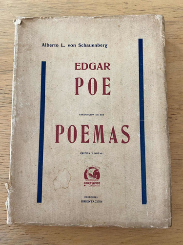 Edgar Poe Traduccion De Sus Poemas Critica - Von Schauenberg