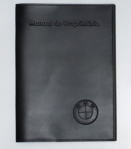 Imagem 2 de 5 de Kit Porta Manual E Porta Documento Couro Eco C Bmw