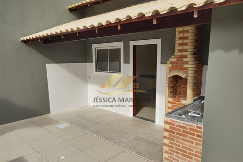 Imagem 4 de 12 de Casa Com 2 Quartos, Área Gourmet E Piscina Unamar - Jmc61-2