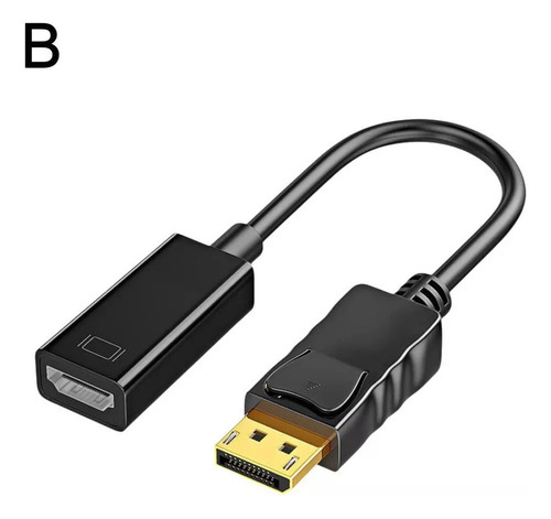 ..cabo Adaptador Compatível Com Displayport 4k Para Hdmi Ma