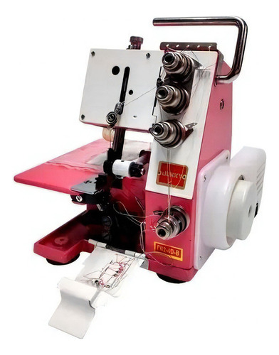 Mini máquina de coser  Jukky Over FN24DB portable rosa 110V