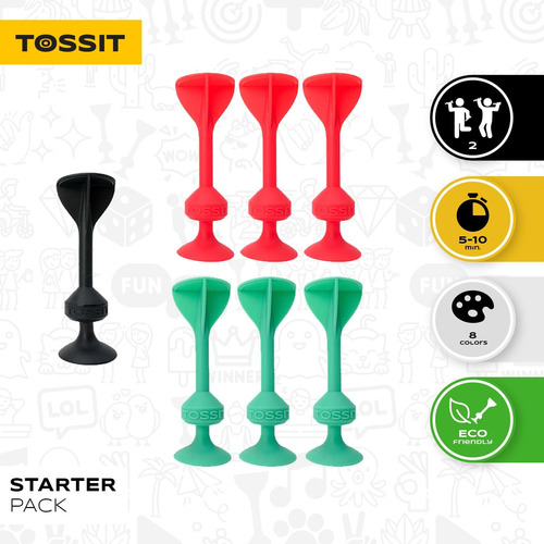 Tossit Juego Dardos Ventosa, Toss Game Perfect