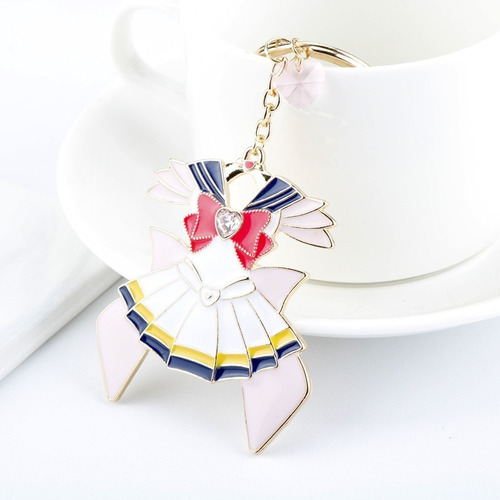 Imagen 4 de 4 de Llavero Sailor Moon Vestido Anime