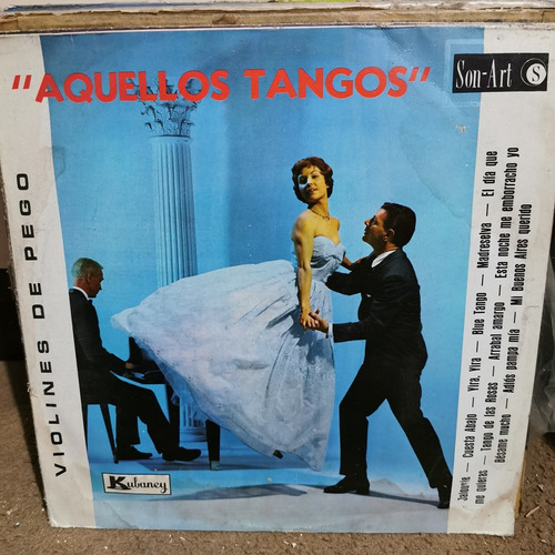 Disco Lp Violines De Pego-aquellos Tangos De Violin P