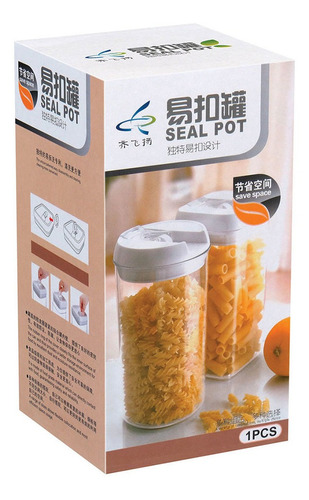Porta Alimentos Pratik Quadrado Design Elegante Hermético