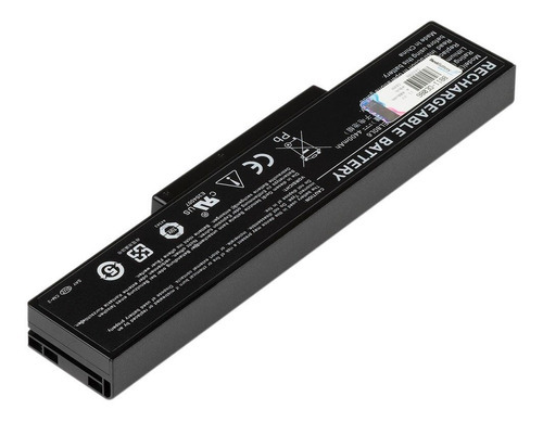 Bateria Para Notebook Intelbras Bathl91l6 | Preto 4400 Mah