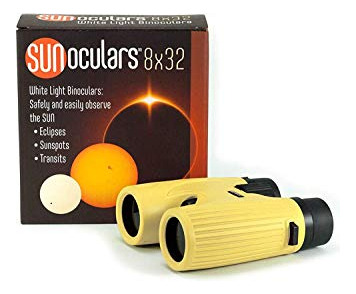 Sunoculars-yellow Con 8x La Ampliación De Las Gafas Eclipse