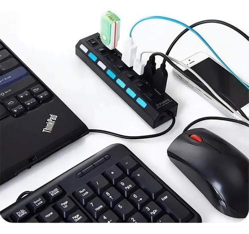 Puerto Multiple Hub Para Usb